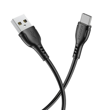 BOROFONE BX51 Triumph USB to USB-C 2.4A 1m Black