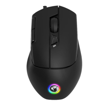 MARVO M428 WIRED GAMING MOUSE, 4800DPI 7 PROGRAMMABLE BUTTONS, RED (1)