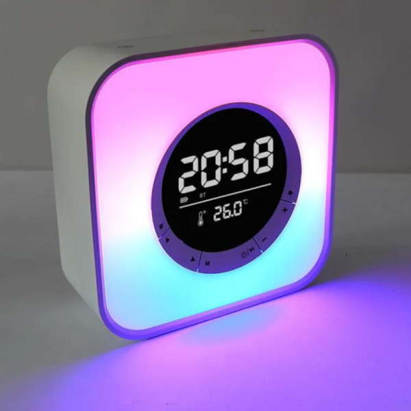 Ασύρματο ηχείο Bluetooth LED & ψηφιακό ρολόι P10 gadgetone