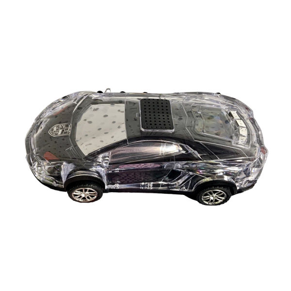 gadgetone Wireless Bluetooth speaker in an impressive car design, with powerful sound and RGB LED lighting.