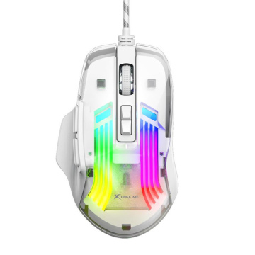 XTRIKE GM-319 TRANSPARENT WIRED GAMING MOUSE